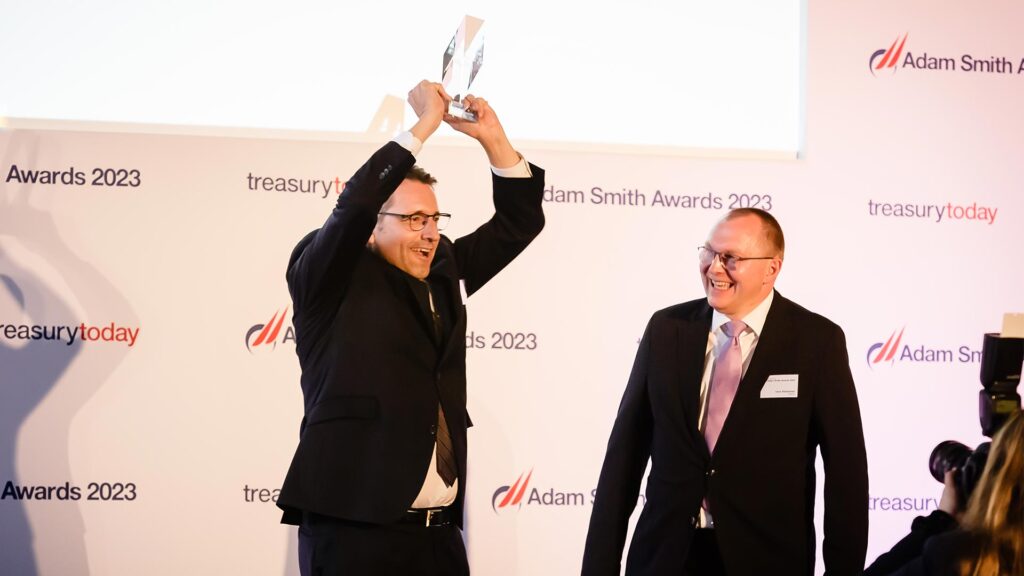 Photo of Jörg Bermüller and Uwe Reinemer, Merck KGaA.