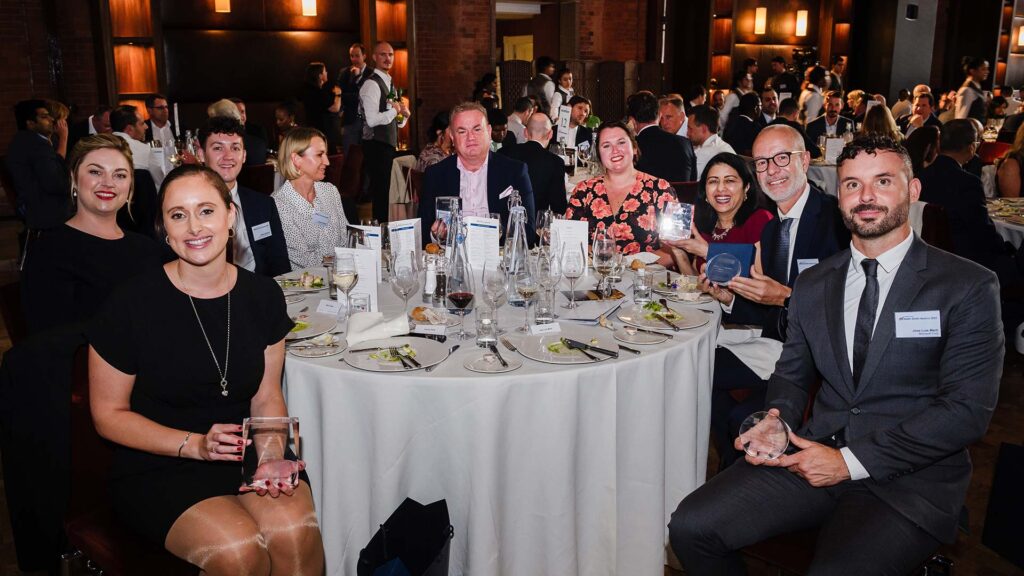 Table number 1 at the Adam Smith Awards