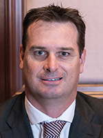 Portrait of Chris Emslie, Asian Regional Treasurer, General Mills