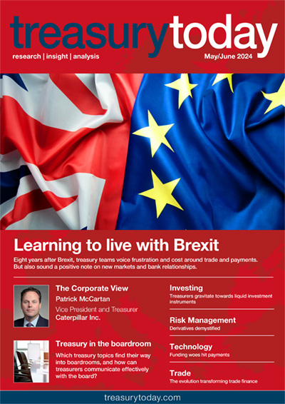 Treasury Today May/June 2024 magazine cover