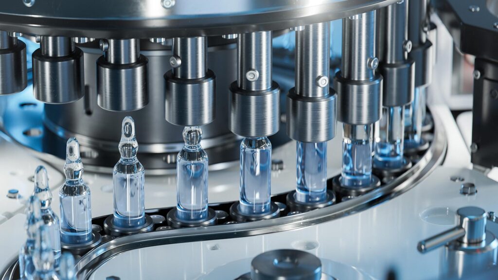 Pharmaceutical company creating medical products