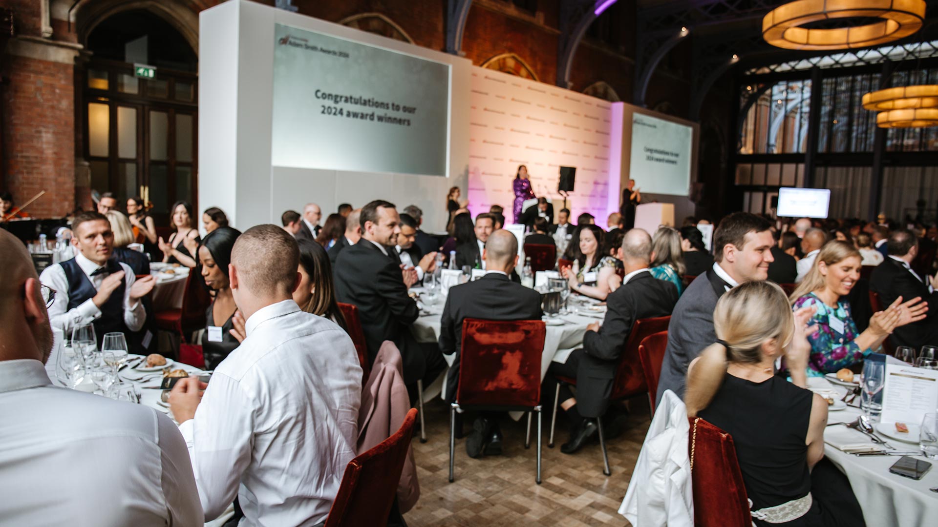 Hall photo from Adam Smith Awards 2024