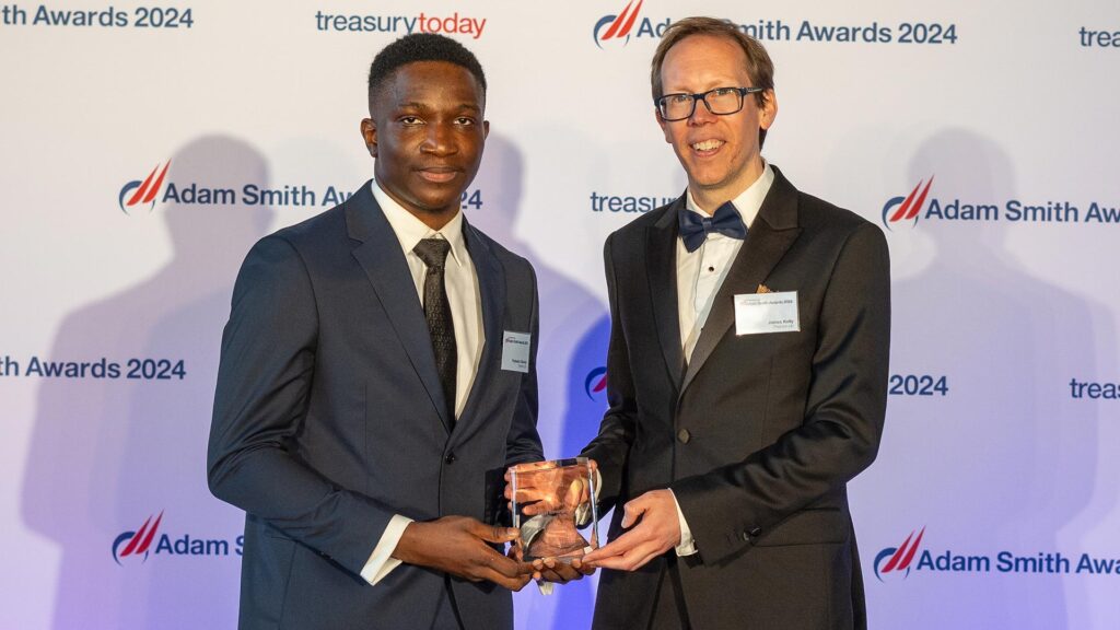 Photo of Feyisayo Oduniyi and James Kelly, Pearson.