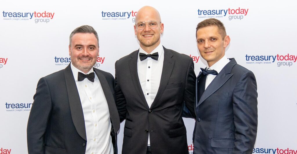 Photo of Roderick Mackenzie, ICD, Julian Weber and Christian Schmahl, Delivery Hero.