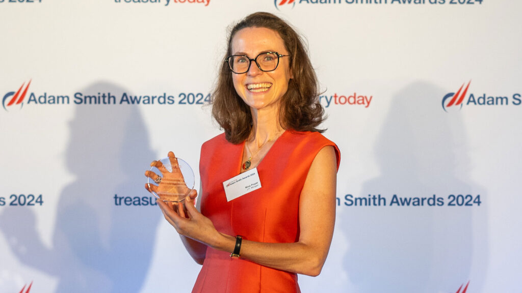 Photo of Nina Poyet, J.P. Morgan.