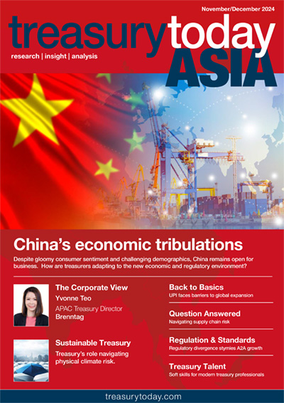 Treasury Today Asia November/December 2024 magazine cover